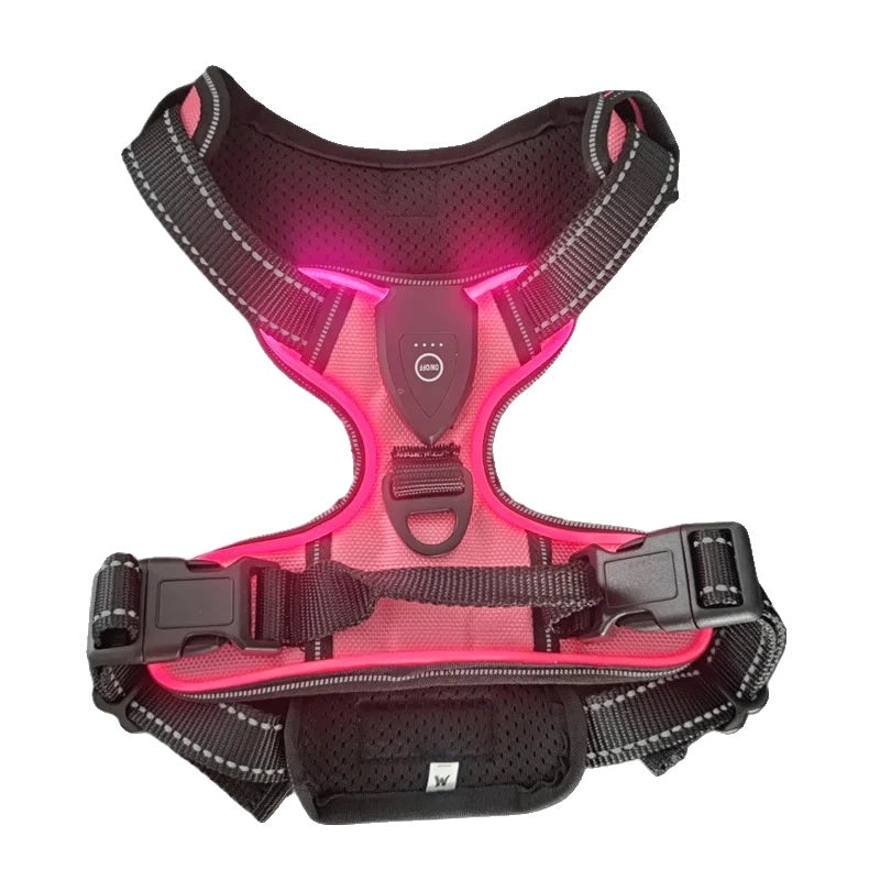Variant image for LED Dog Harness for Night Safety – No Pull Design, Rechargeable, Comfortable Fit-4