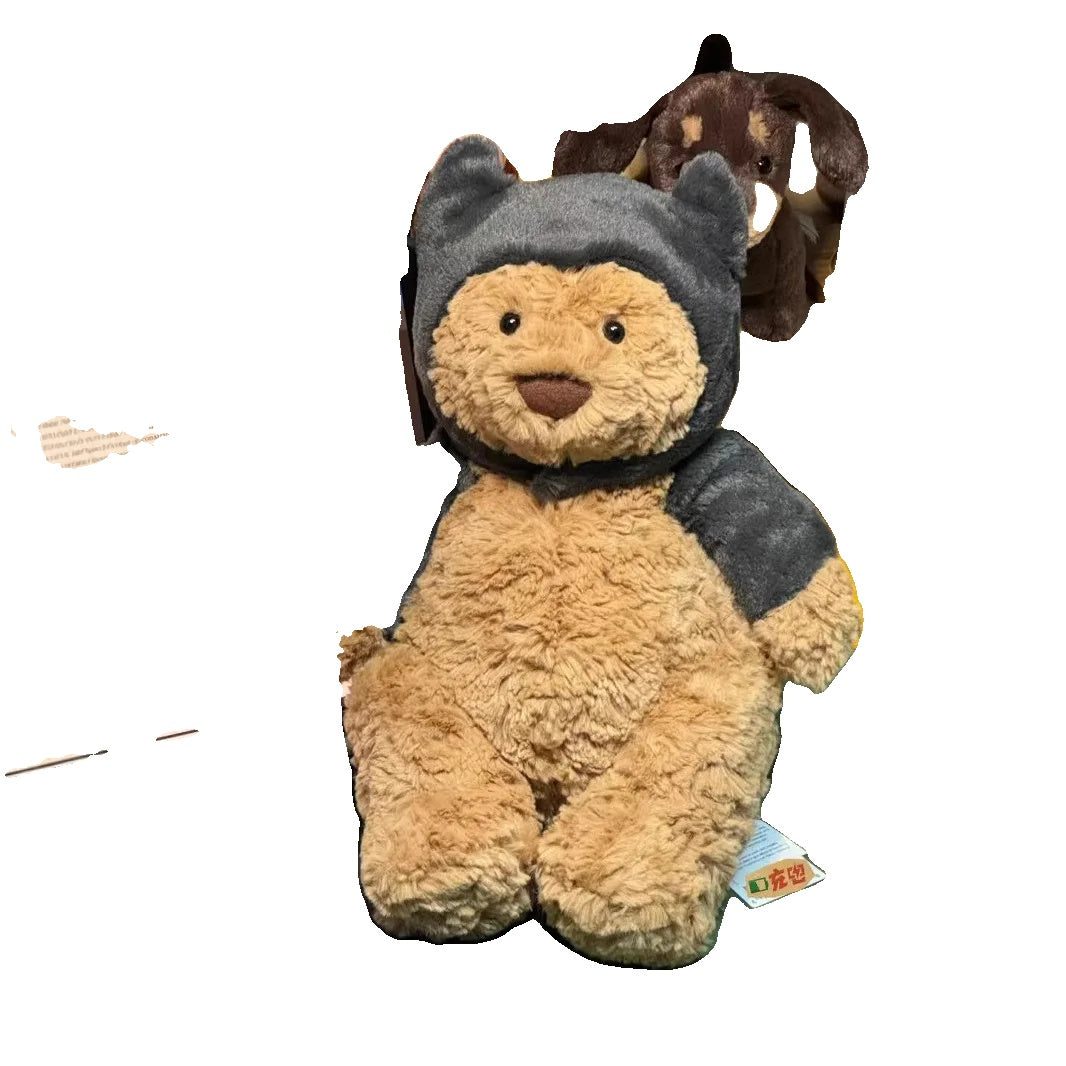 Variant image for Plush Toy for Cats and Dogs – Interactive Bear Design, Soft and Cuddly, 25cm-2