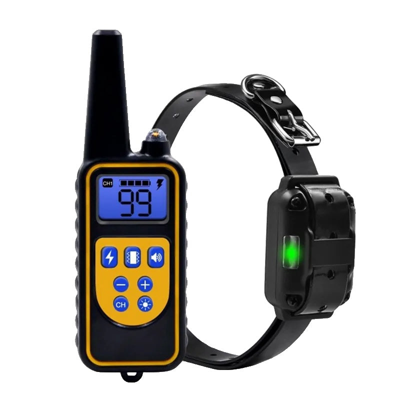 Variant image for Waterproof Electric Dog Training Collar with Remote Control – Adjustable Shock, Vibration, and Anti-Bark Modes for All Dog Sizes-7