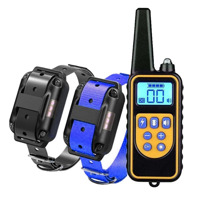 Variant image for Waterproof Electric Dog Training Collar with Remote Control – Adjustable Shock, Vibration, and Anti-Bark Modes for All Dog Sizes-6