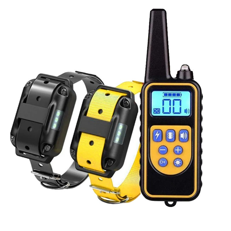 Variant image for Waterproof Electric Dog Training Collar with Remote Control – Adjustable Shock, Vibration, and Anti-Bark Modes for All Dog Sizes-9