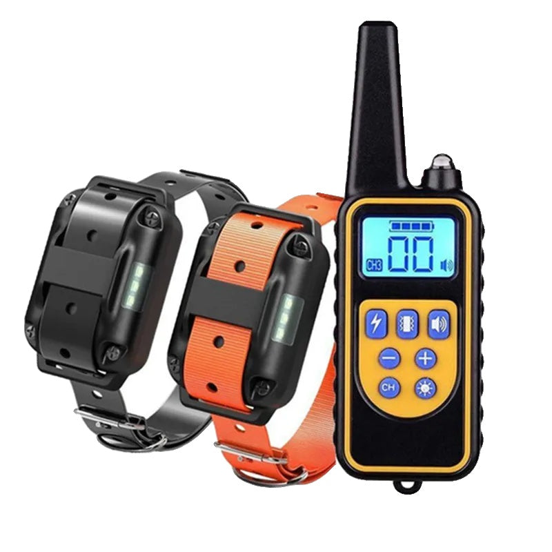 Variant image for Waterproof Electric Dog Training Collar with Remote Control – Adjustable Shock, Vibration, and Anti-Bark Modes for All Dog Sizes-8