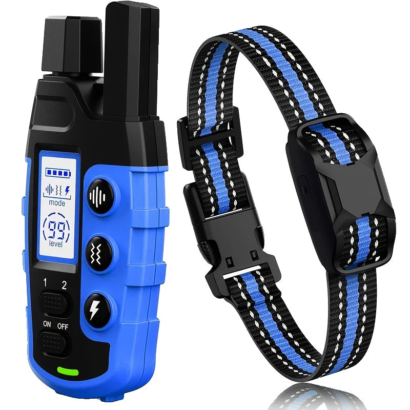 Variant image for 3300Ft Waterproof Electric Dog Training Collar with Remote Control - Shock, Vibration, Sound Modes for 5-120lbs Dogs-7