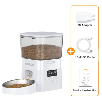 Variant image for Automatic Pet Feeder with Smart Control for Cats and Dogs – Programmable Dry Food Dispenser, BPA-Free, 5L Capacity-2