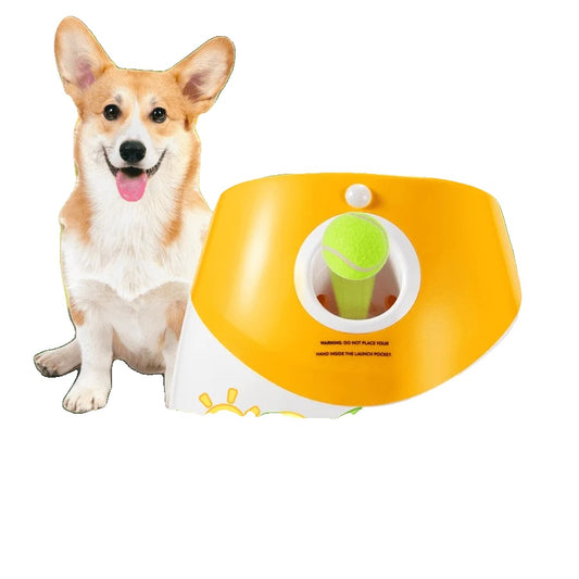 Automatic Dog Ball Launcher – Interactive Dog Toy with Rechargeable Design and Adjustable Launch Distance for Active Play-2