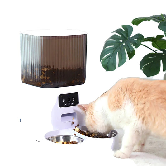 Automatic Cat and Dog Feeder with 5L Capacity and WiFi Video Monitoring – Smart Automatic Pet Feeder for Customizable Feeding Schedules-2