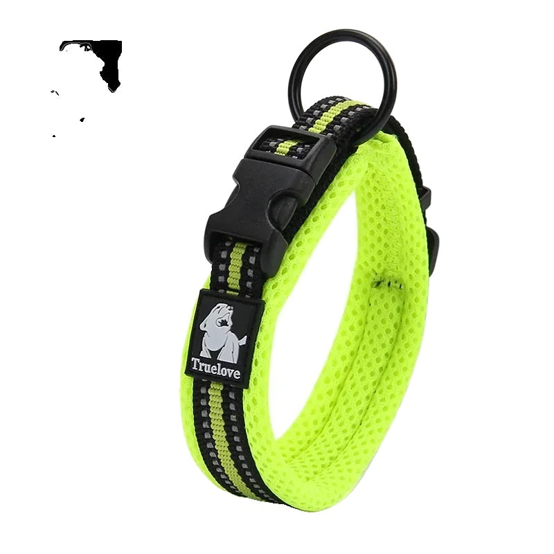 Variant image for Adjustable Dog Collar for All Breeds – Soft Padded Mesh, 3M Reflective, Durable Nylon-34