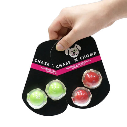 Squeaky Ball for Small Dogs – Soft, Durable TPR, Floatable Design-1