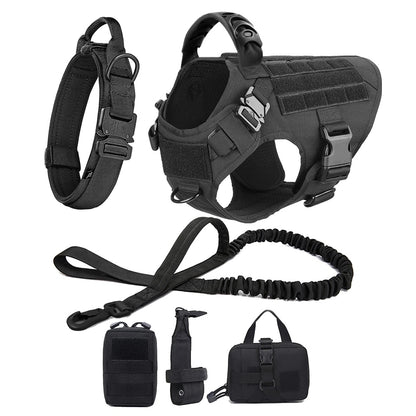 Variant image for Dog Harness for Large Breeds – Adjustable, Durable Nylon, Tactical Molle System-41