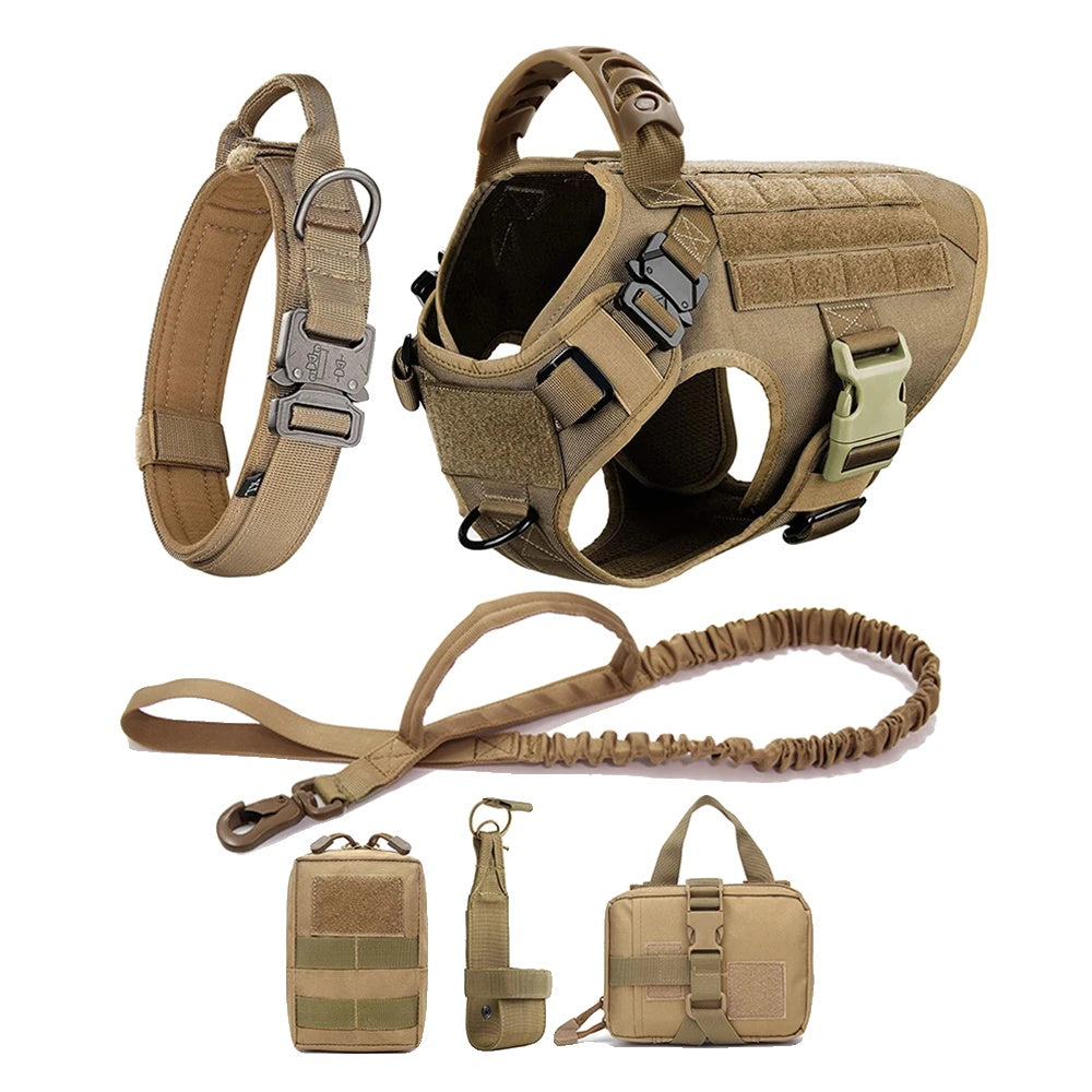 Variant image for Dog Harness for Large Breeds – Adjustable, Durable Nylon, Tactical Molle System-60