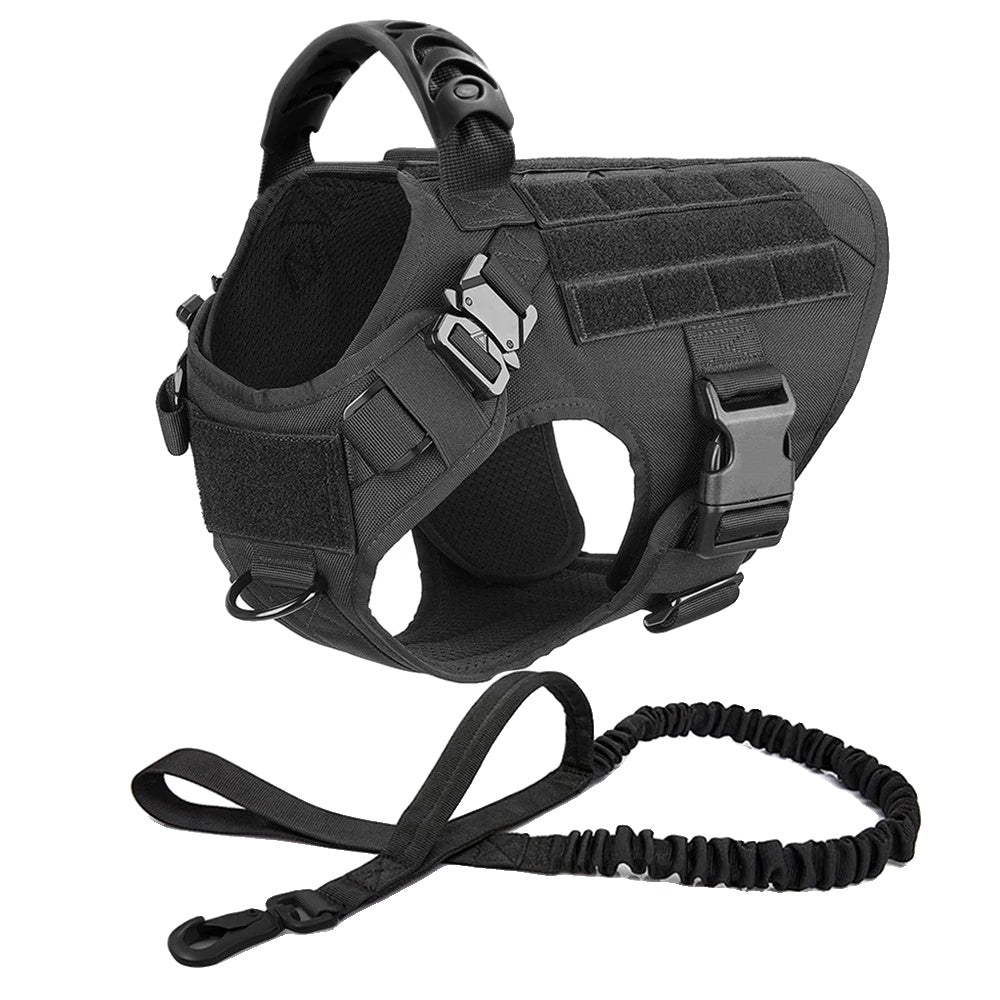 Variant image for Dog Harness for Large Breeds – Adjustable, Durable Nylon, Tactical Molle System-20