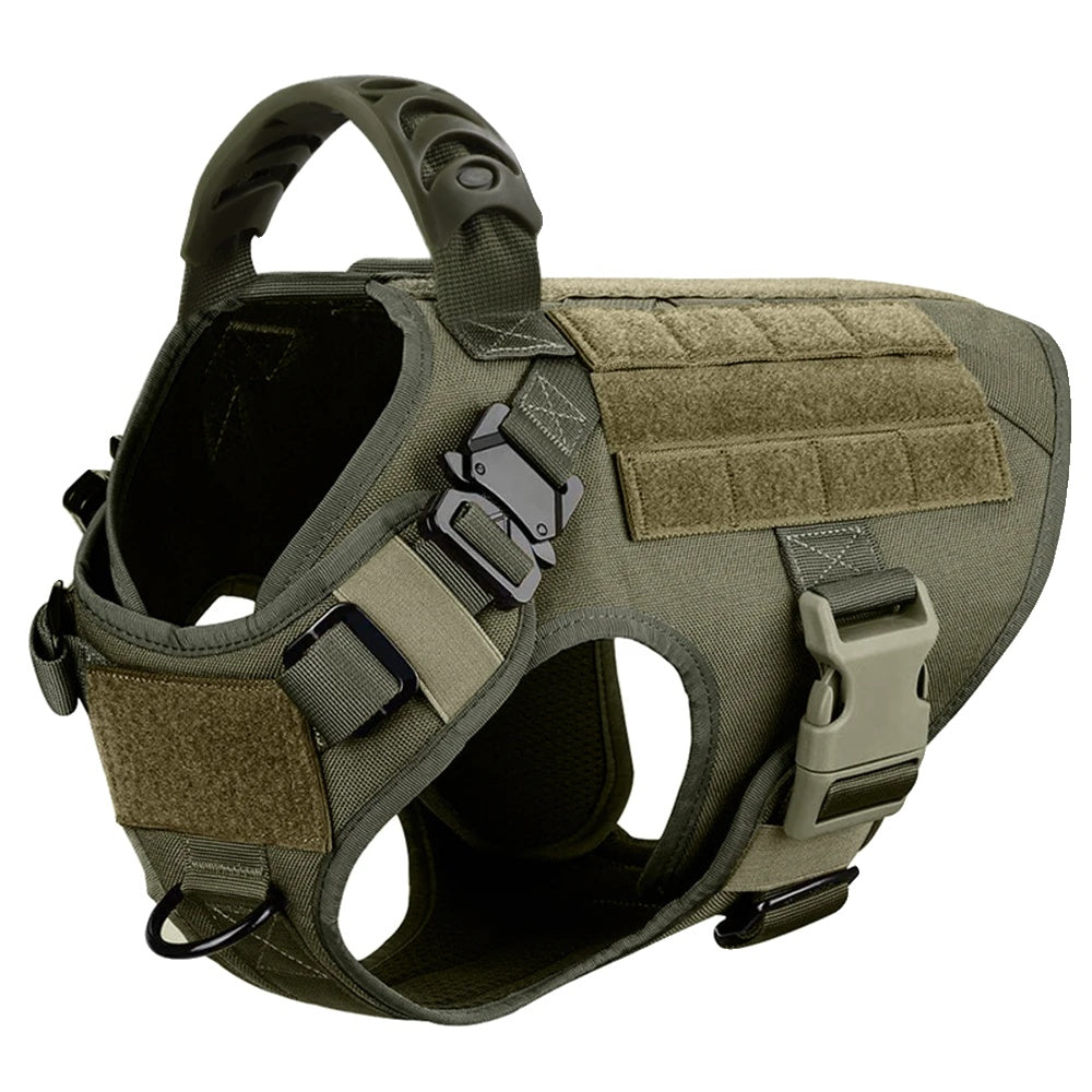 Variant image for Dog Harness for Large Breeds – Adjustable, Durable Nylon, Tactical Molle System-32