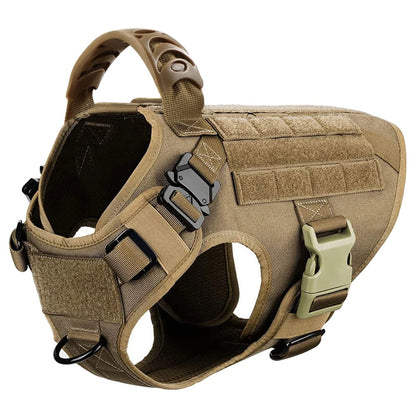Variant image for Dog Harness for Large Breeds – Adjustable, Durable Nylon, Tactical Molle System-19