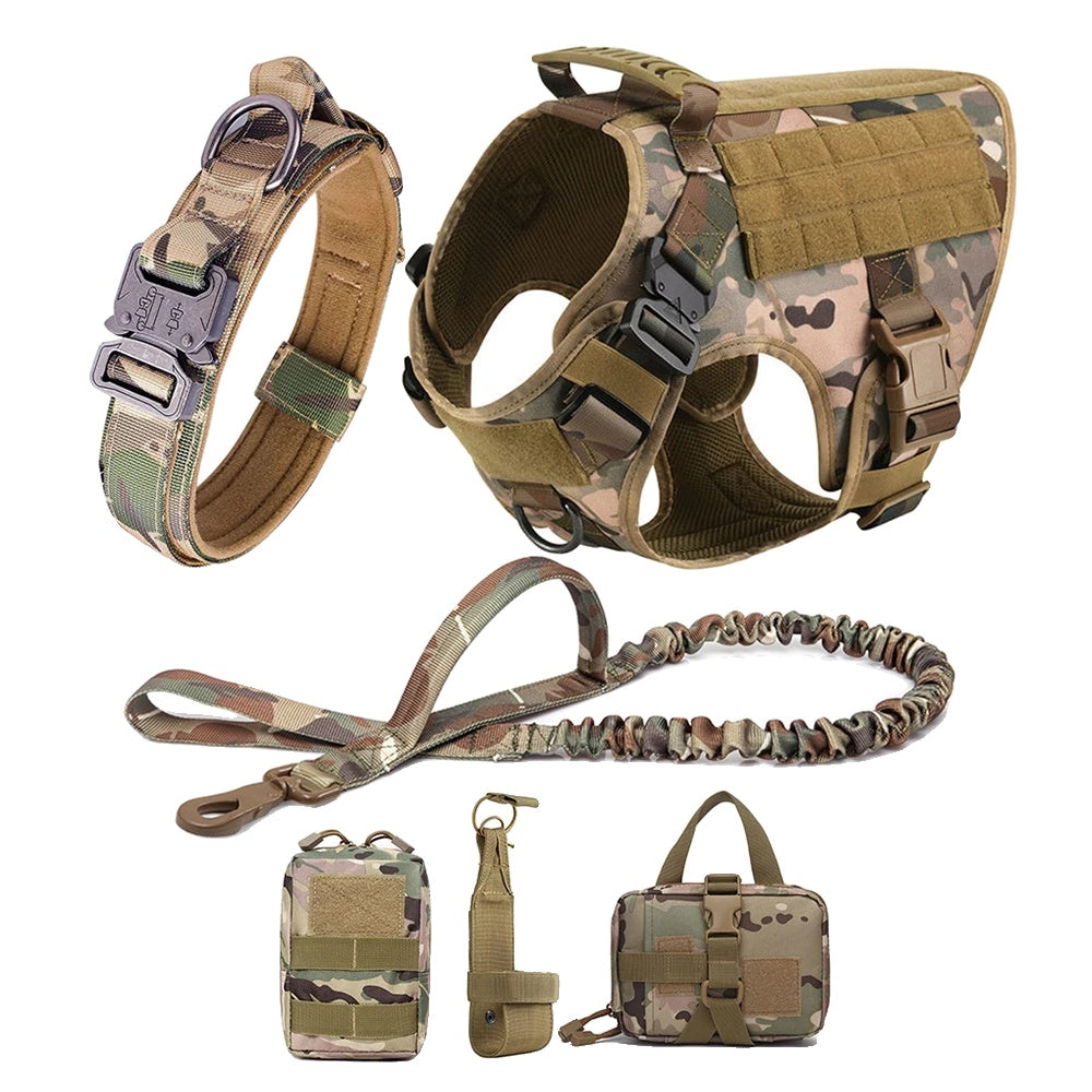 Variant image for Dog Harness for Large Breeds – Adjustable, Durable Nylon, Tactical Molle System-28