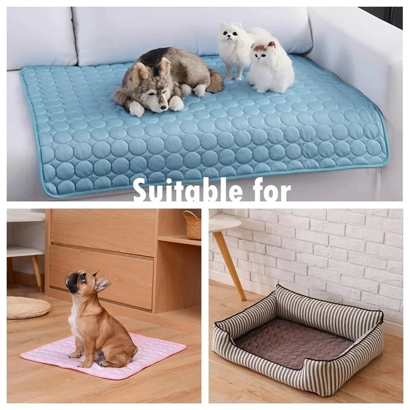 Cooling Mat for Dogs and Cats – Extra Large, Durable Design, Perfect for Summer-4