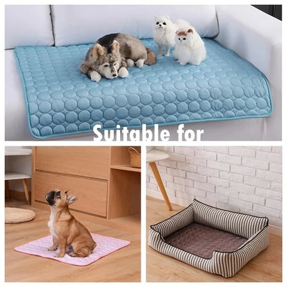 Cooling Mat for Dogs and Cats – Extra Large, Durable Design, Perfect for Summer-4