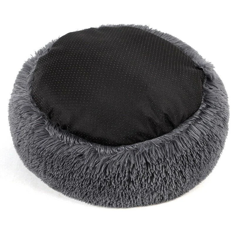 Plush Dog Bed for Dogs and Cats – Calming Round Design, Self-Warming Fabric, Multiple Sizes-4