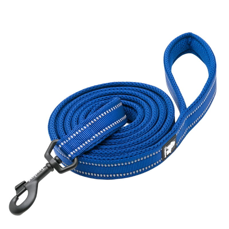 Variant image for Soft Dog Leash for Training – Reflective Nylon, Padded Handle, 110cm Length-6