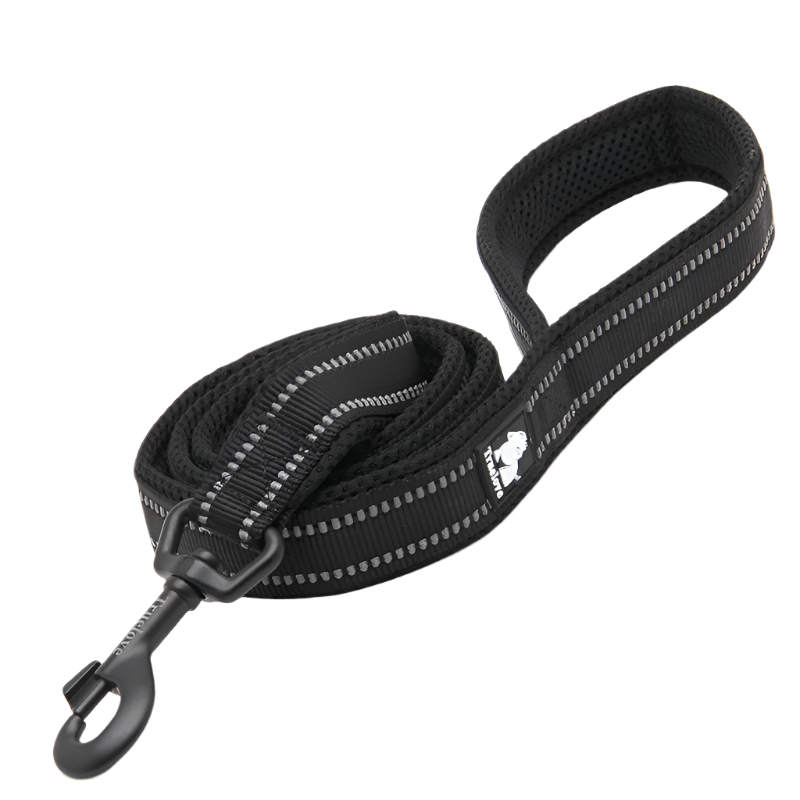 Variant image for Soft Dog Leash for Training – Reflective Nylon, Padded Handle, 110cm Length-26