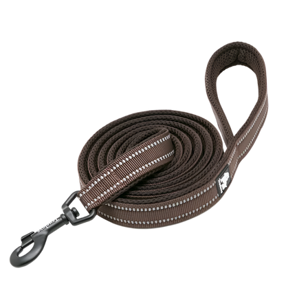 Variant image for Soft Dog Leash for Training – Reflective Nylon, Padded Handle, 110cm Length-12