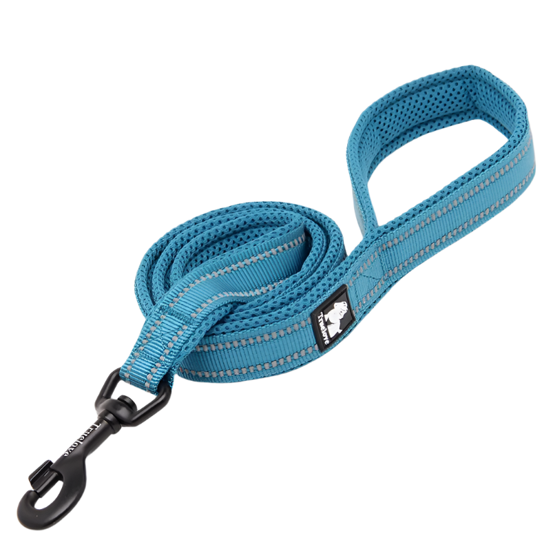 Variant image for Soft Dog Leash for Training – Reflective Nylon, Padded Handle, 110cm Length-1