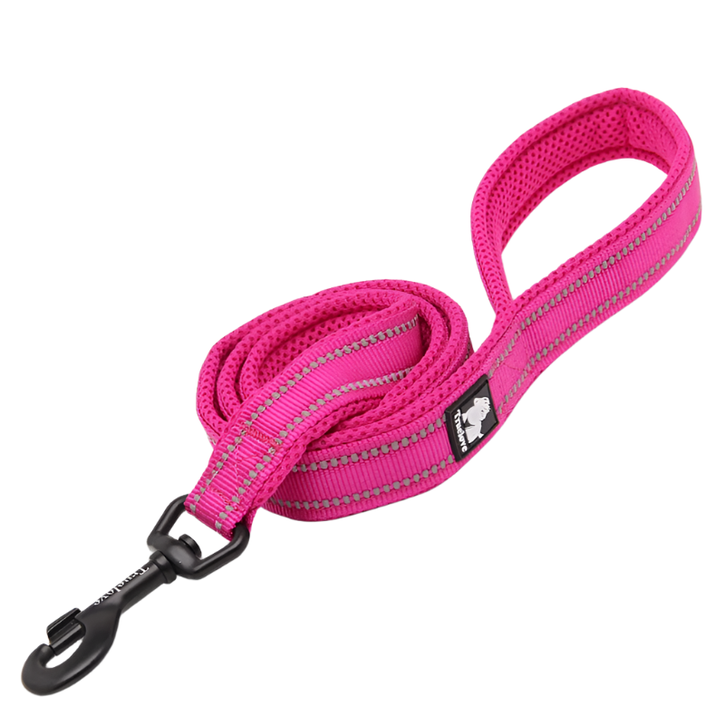 Variant image for Soft Dog Leash for Training – Reflective Nylon, Padded Handle, 110cm Length-7
