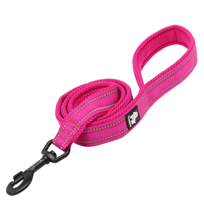 Variant image for Soft Dog Leash for Training – Reflective Nylon, Padded Handle, 110cm Length-7