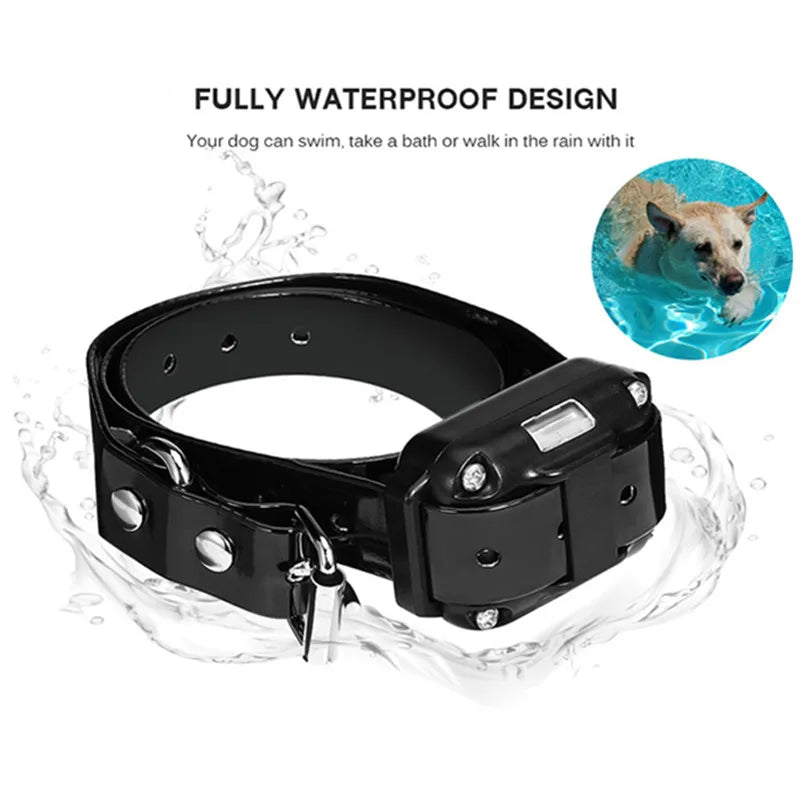 Waterproof Electric Dog Training Collar with Remote Control – Adjustable Shock, Vibration, and Anti-Bark Modes for All Dog Sizes-5