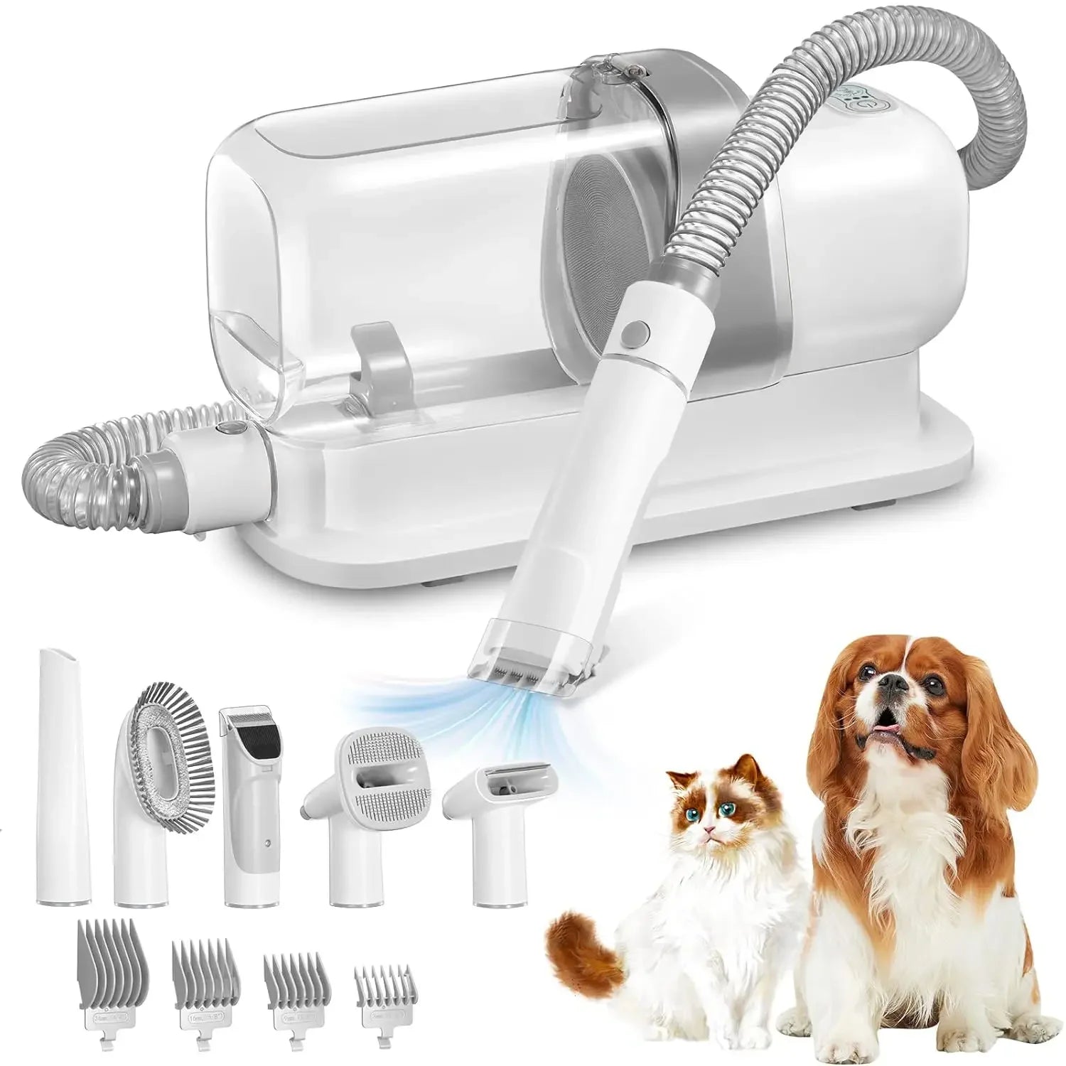 Variant image for Dog Grooming Vacuum for Pets – Low Noise, 99% Hair Suction, 2.3L Capacity-5