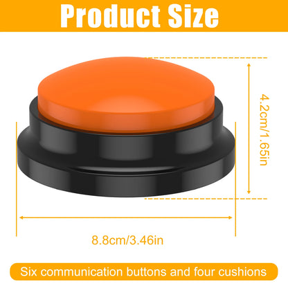 Recordable Dog Talking Buttons for Pets – Interactive Communication, Durable ABS Material, Easy to Use-6