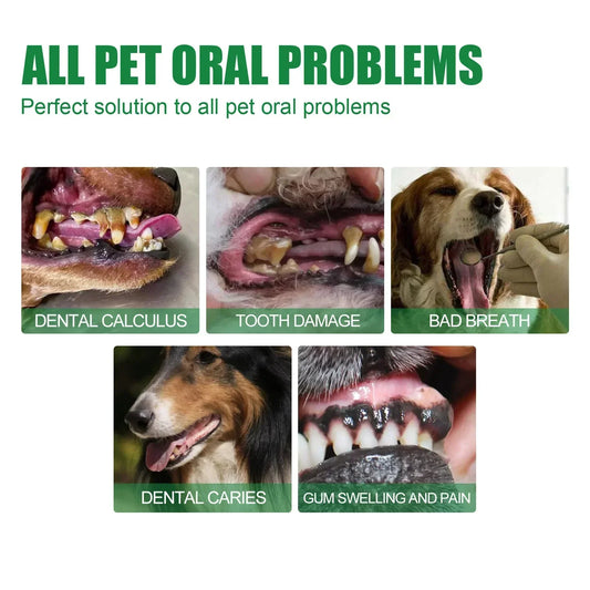Oral Cleanse Spray for Dogs and Cats – Freshens Breath, Removes Tartar, Natural Herbal Extracts-2