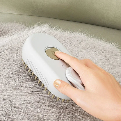 3-in-1 Dog Grooming Brush – Electric Steam Technology, Gentle Massage, Rechargeable-6