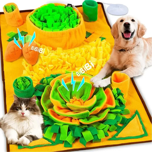 Snuffle Mat for Dogs – Interactive Feeding, Stress Relief, Large Size-1