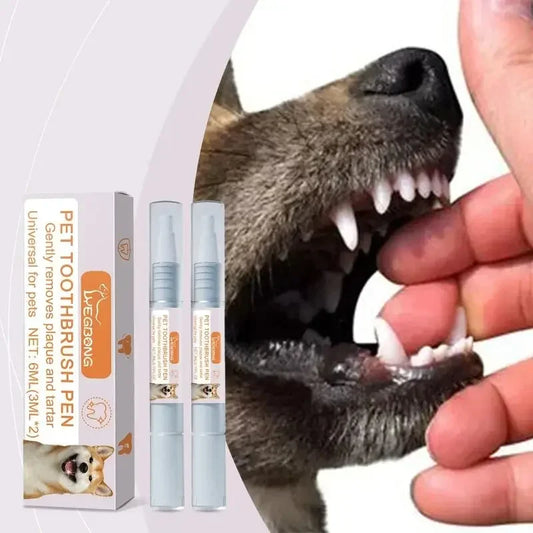 Pet Toothbrush for Dogs and Cats – Easy Teeth Cleaning, Fresh Breath, Compact Design-1