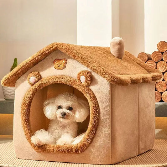 Cat House Indoor – All-Season Comfort, Durable Material, Removable Cushion-5