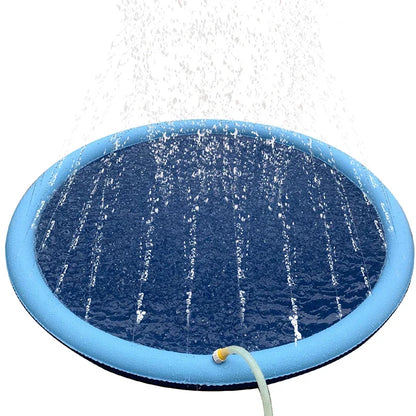 Variant image for Inflatable Water Sprinkler Pad for Dogs – Summer Cooling Mat, Interactive Fountain, Durable PVC-3