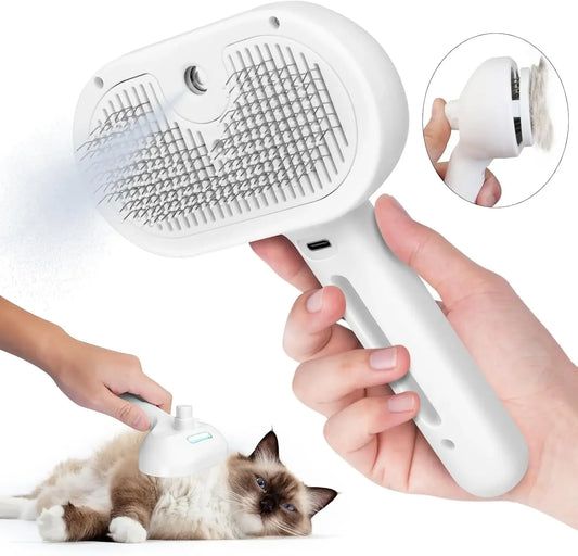 Grooming Comb for Dogs and Cats – Built-in Humidifier, Self-Cleaning, Ergonomic Design-2