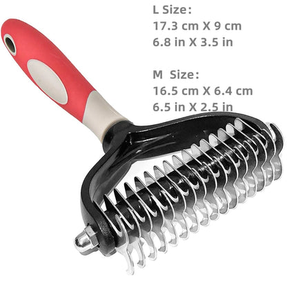 Variant image for Grooming Brush for Dogs – Dual-Sided Deshedding Tool, Removes Tangles, Durable Stainless Steel-9