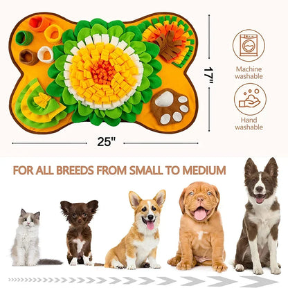 Variant image for Snuffle Mat for Dogs – Interactive Feeding, Stress Relief, Large Size-3