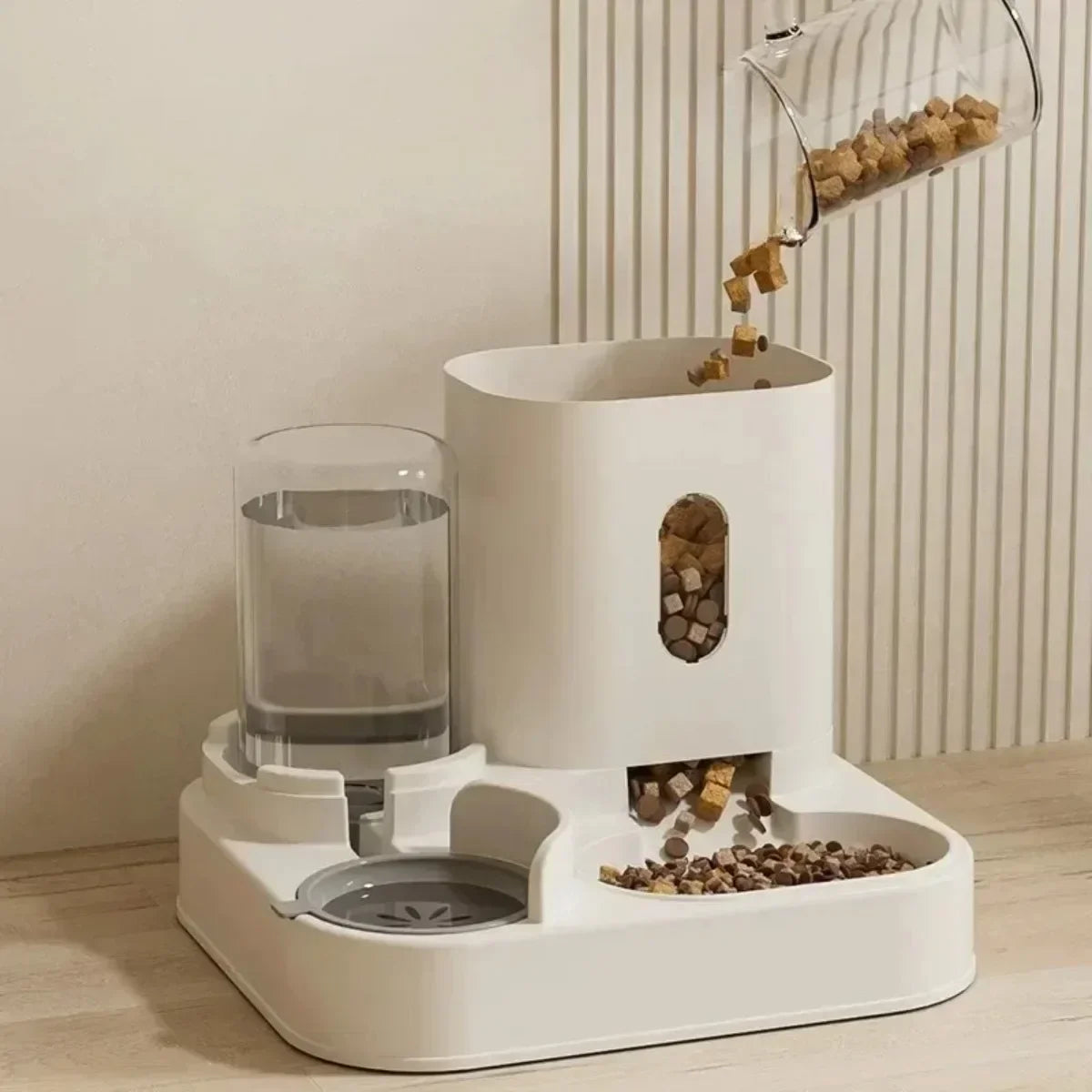 Automatic Pet Feeder for Dogs and Cats – Large Capacity, Non-Electric, Dual Function Design-5