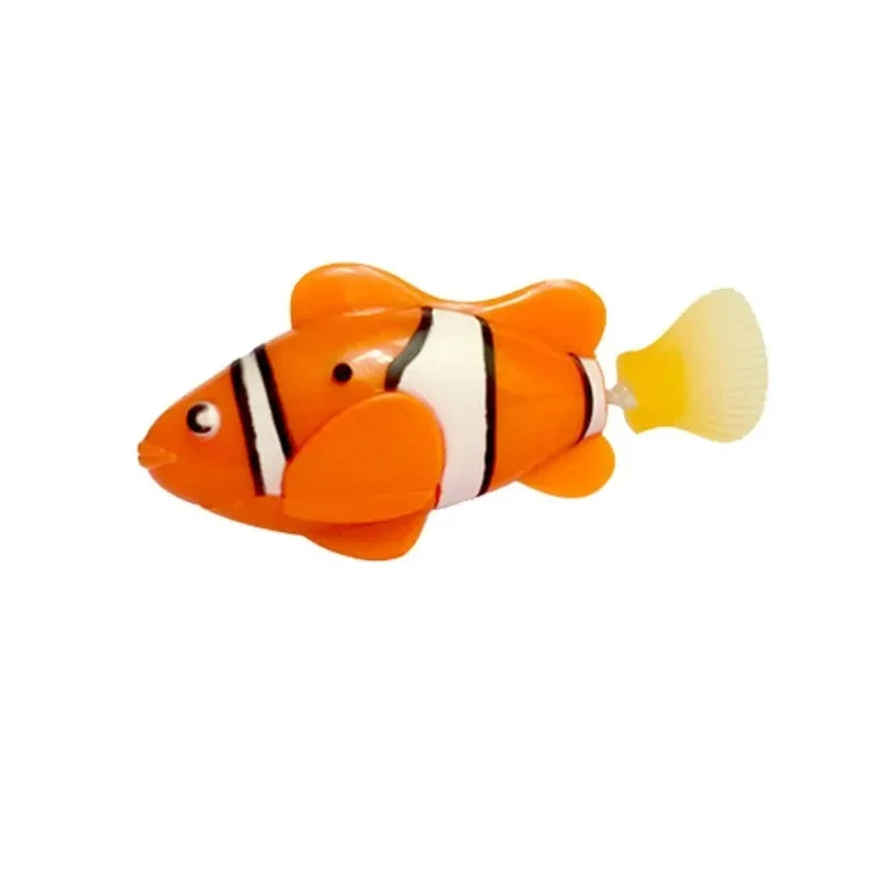 Variant image for Interactive Cat Toy – Swimming Fish with LED Lights, Battery Operated, Engaging Movement-6