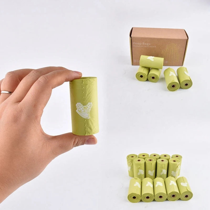 Biodegradable Dog Poop Bags – Eco-Friendly, Compostable, Durable Vest Style-3