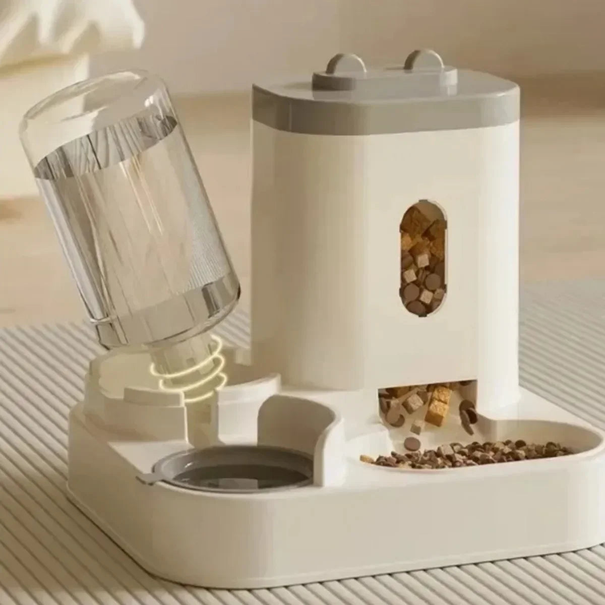 Automatic Pet Feeder for Dogs and Cats – Large Capacity, Non-Electric, Dual Function Design-4