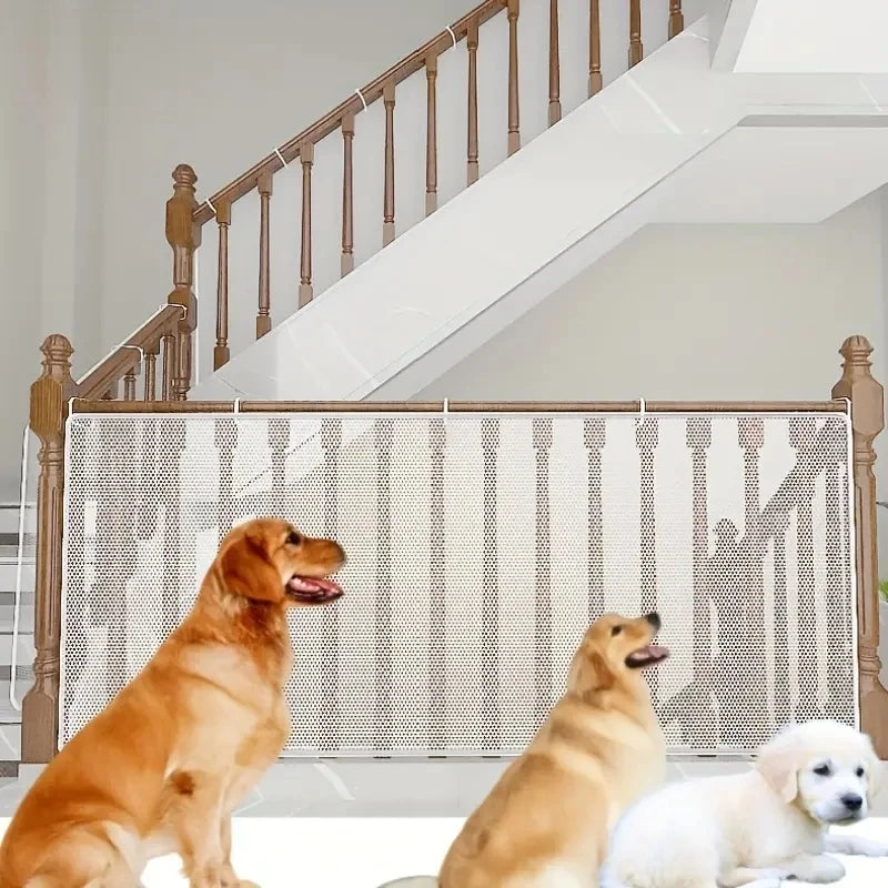 Safety Net for Kids – Durable Mesh, Multipurpose Guard for Stairs and Balconies-5