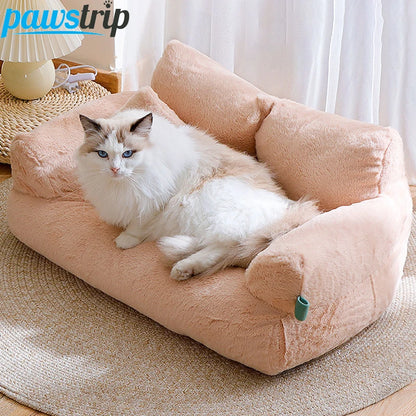 Cat Bed Sofa for Cats and Small Dogs – Plush Comfort, Anti-Slip Design, Available in Multiple Colors-3