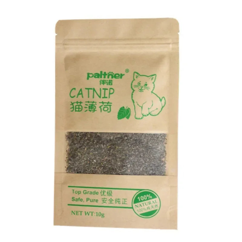 Catnip for Cats – 100% Organic Mint Leaves, Natural Digestive Support, Non-Toxic-6