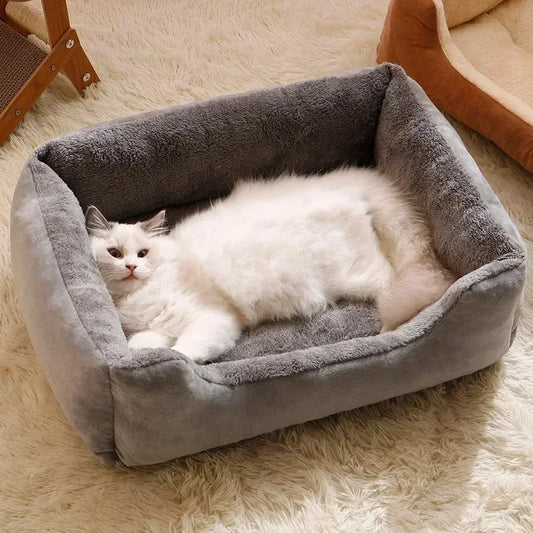 Cat Bed for Cats – Cozy Cushion, Soft Fabric, Stylish Design-3