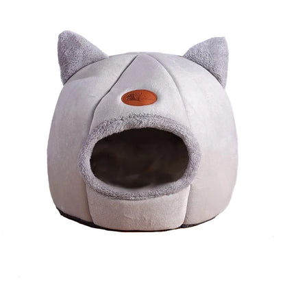 Cozy Cat Bed for Indoor Cats – Warm, Detachable Cushion, Non-Slip Design-5
