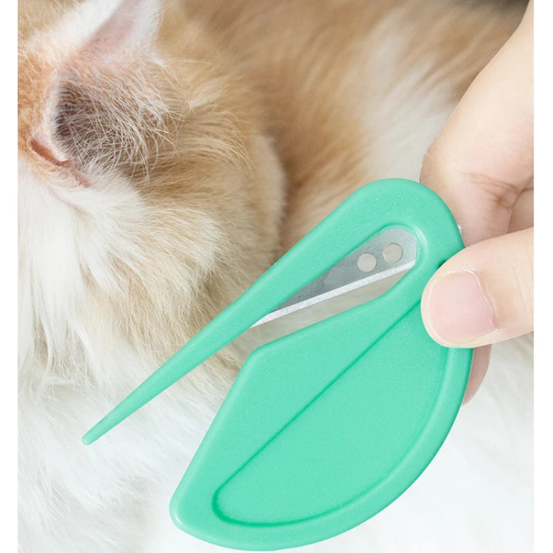 Knotting Comb for Dogs and Cats – Painless Grooming, Effective Shedding Control, Durable Plastic and Metal-4