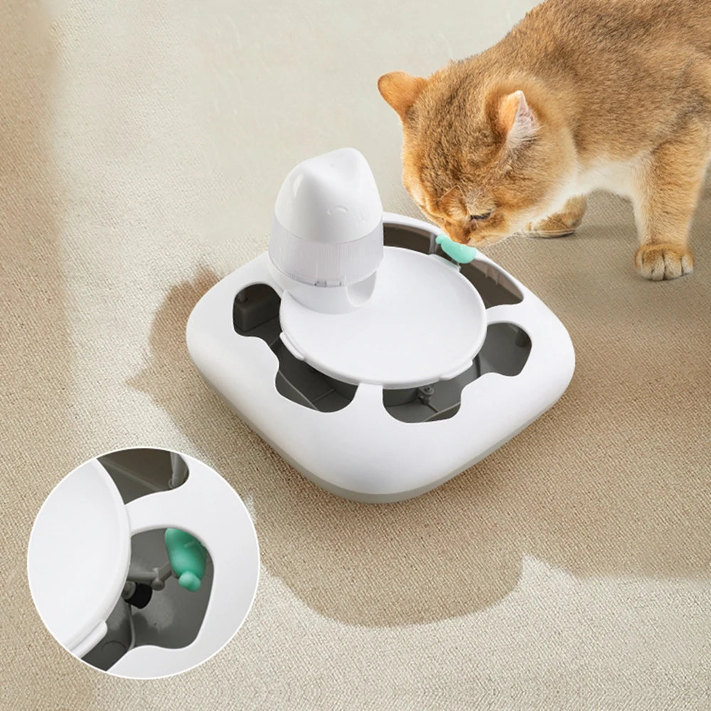Interactive Cat Toy – Puzzle Game, USB Rechargeable, Engaging Feeding Simulation-3
